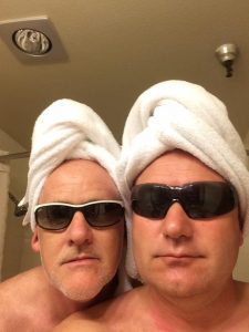 Bathroom selfie